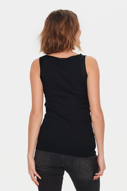 Saint Tropez Maya Tank Top in Black