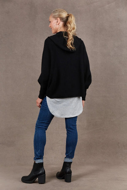 Eb &amp; Ive Nawi Cardigan in Ebony (ONE SIZE)