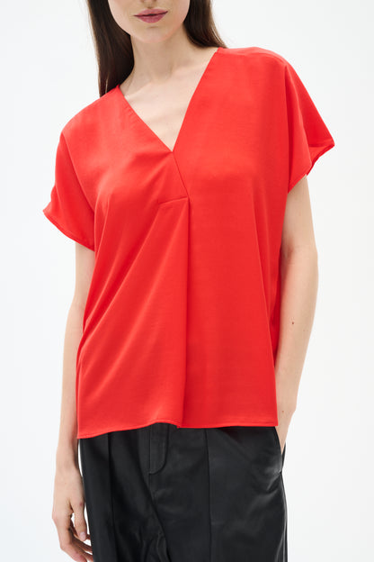 InWear Rinda IW Top in Scarlet