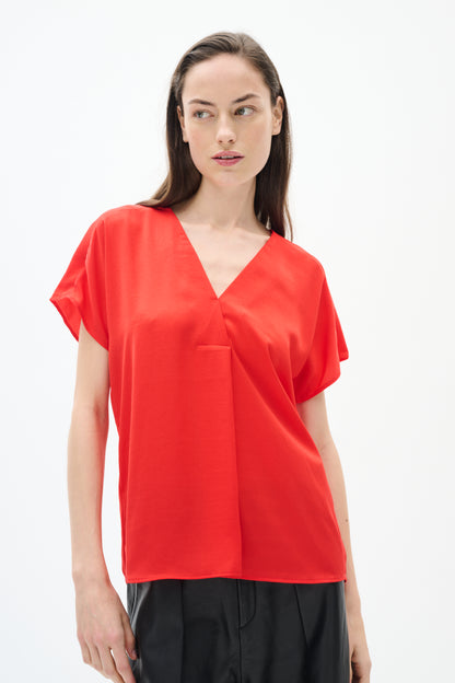 InWear Rinda IW Top in Scarlet