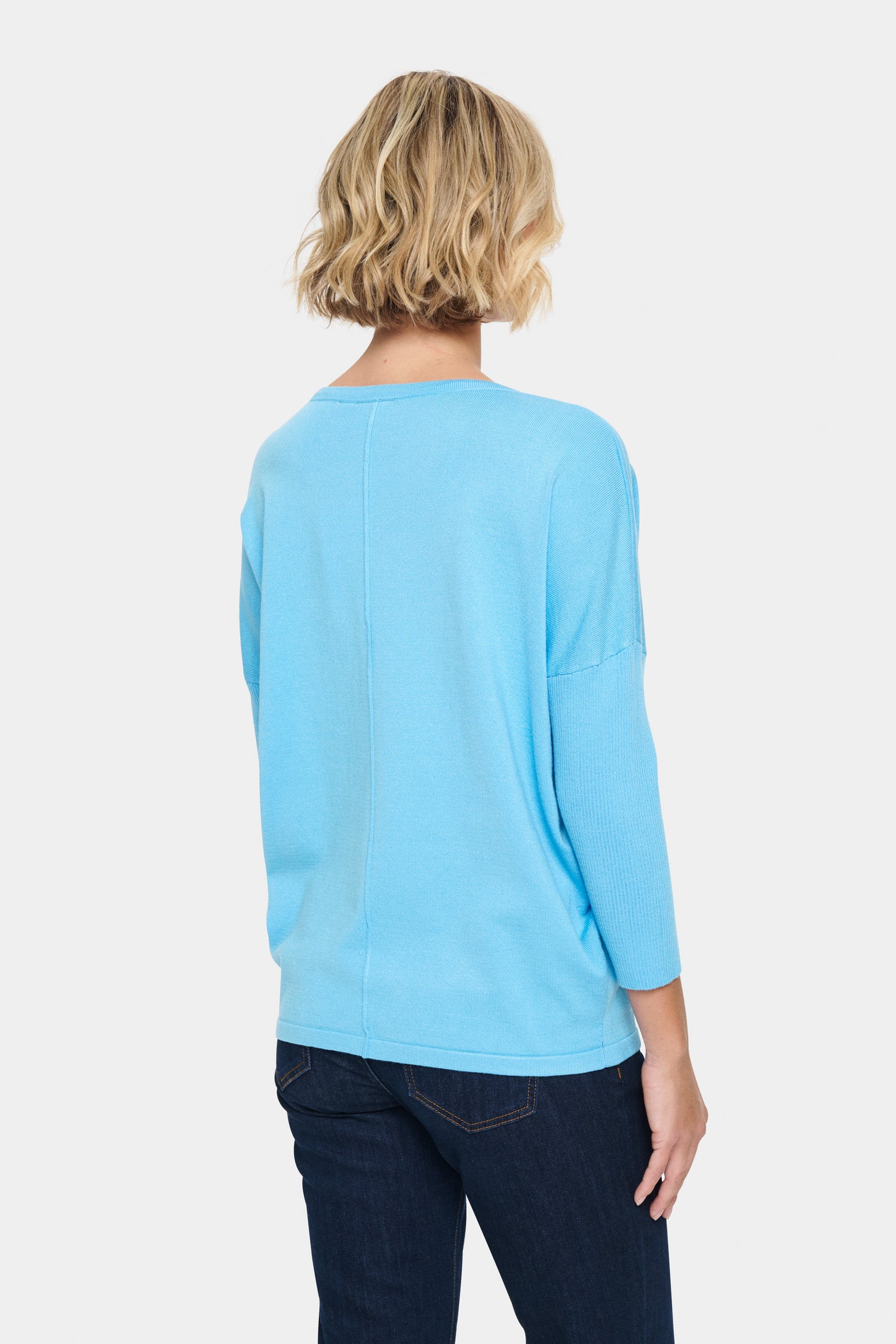 Saint Tropez Mila Pullover in Ethereal Blue