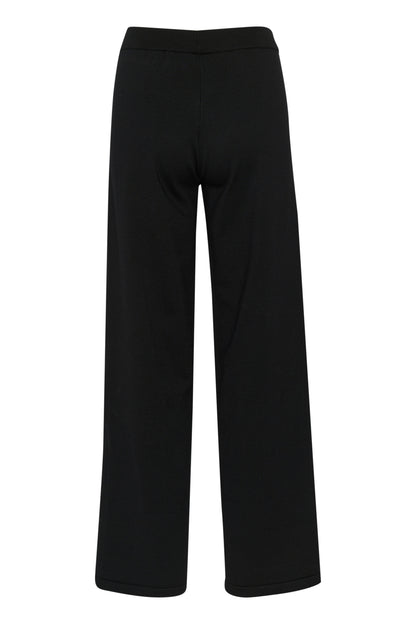 Saint Tropez Mila Knitted Trouser in Black