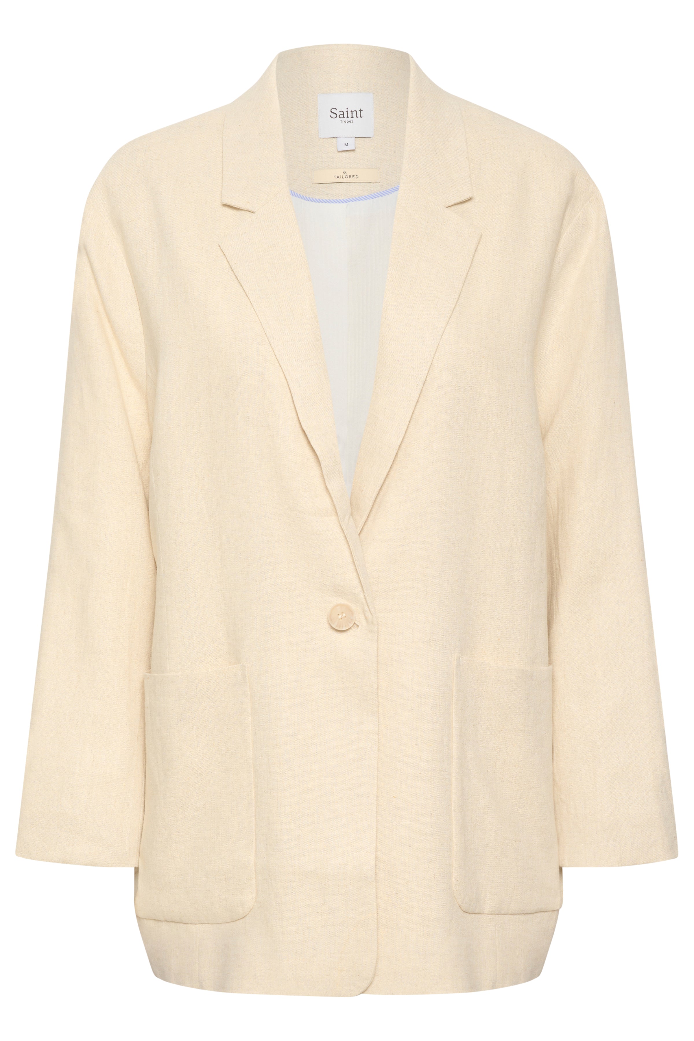 Saint Tropez Estelle Blazer in Fog White