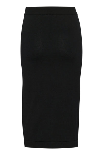 Saint Tropez Mila Knitted Skirt in Black