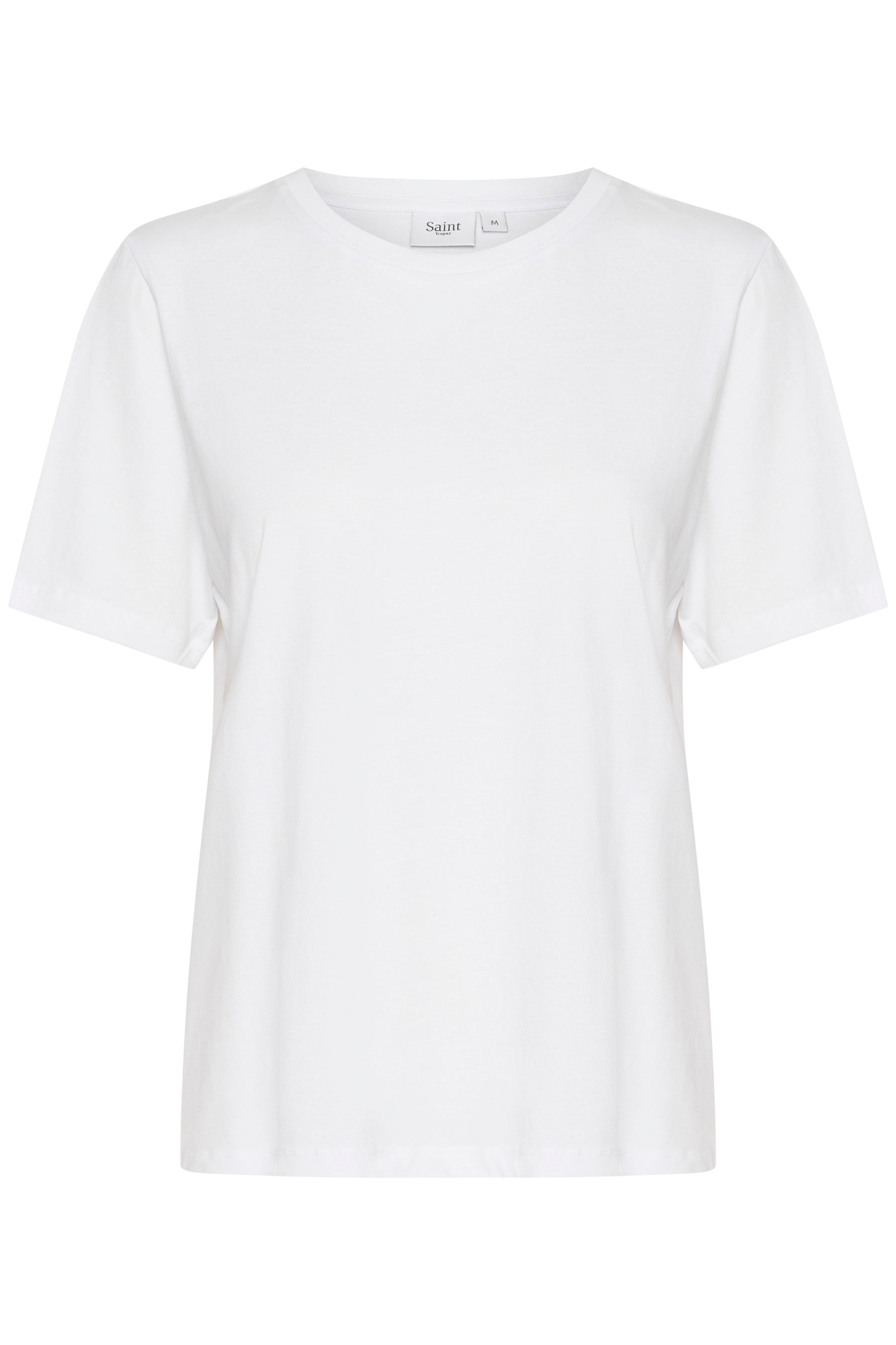 Saint Tropez Faria Cotton T-Shirt in Bright White