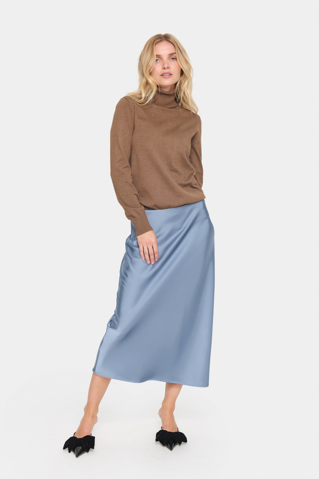 Saint Tropez Haifa Skirt in Flint Stone