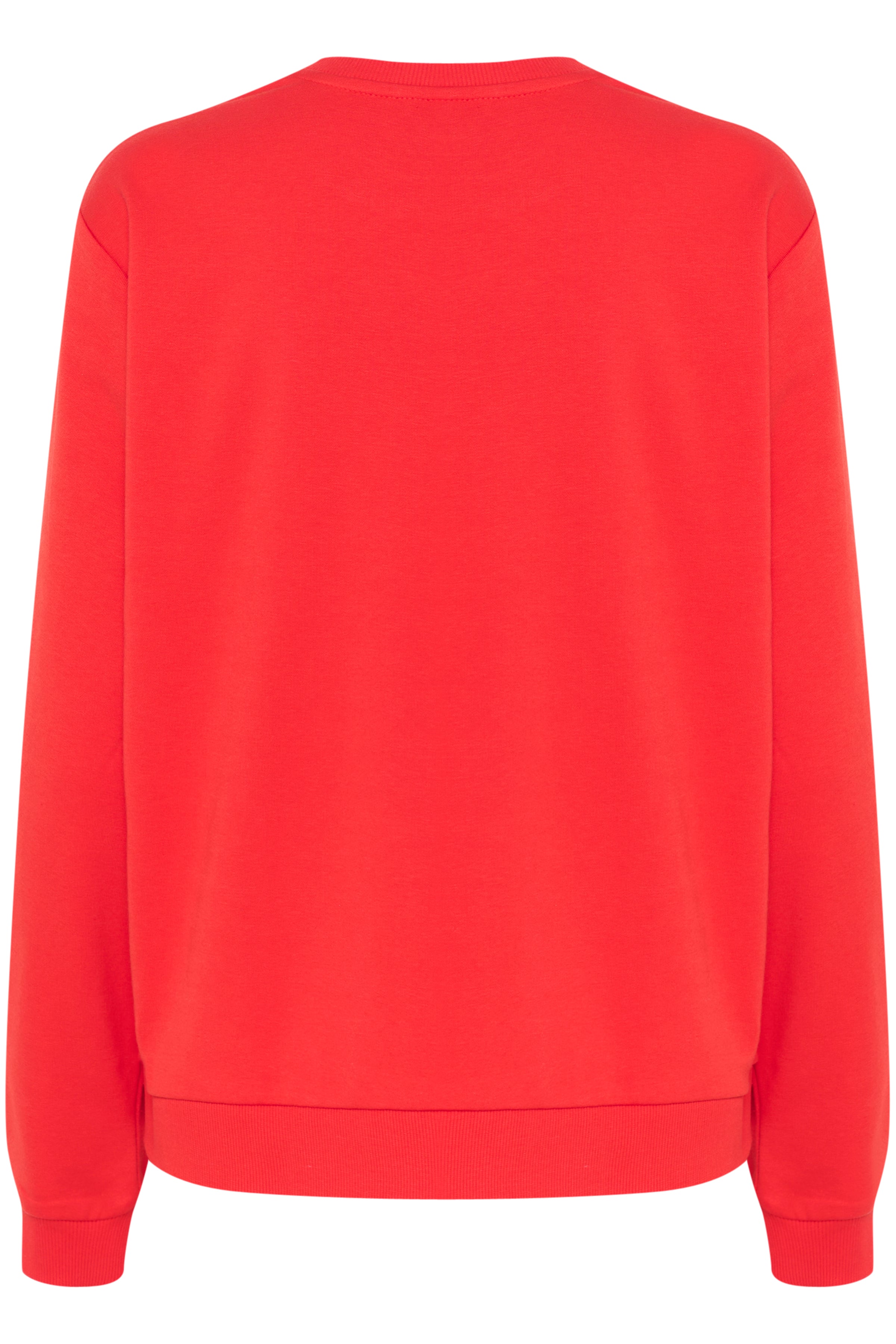 Saint Tropez Jetti Sweatshirt in Flame Scarlet