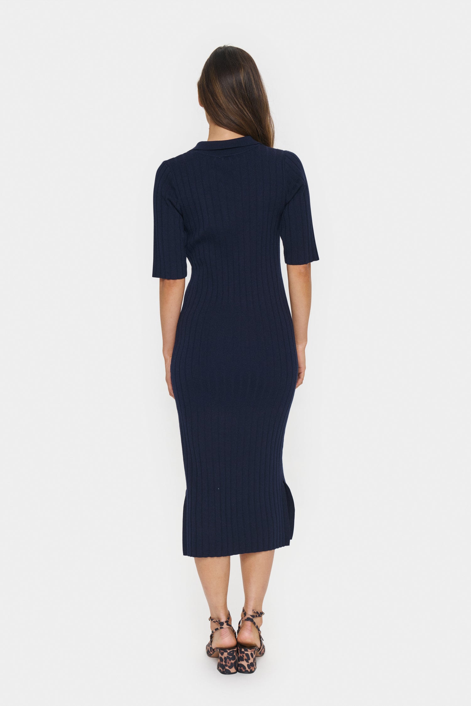 Saint Tropez Juanna Polo Dress in Baritone Blue