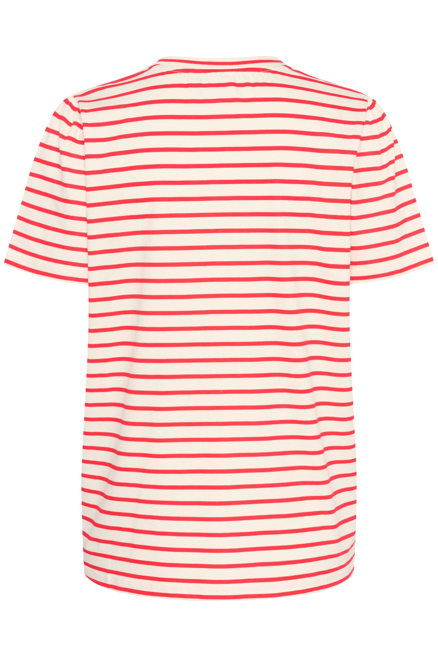 Saint Tropez Jucia T-Shirt in Flam Scarlet Stripe