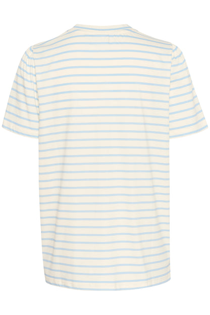 Saint Tropez Jucia T-Shirt in Airy Blue Stripe