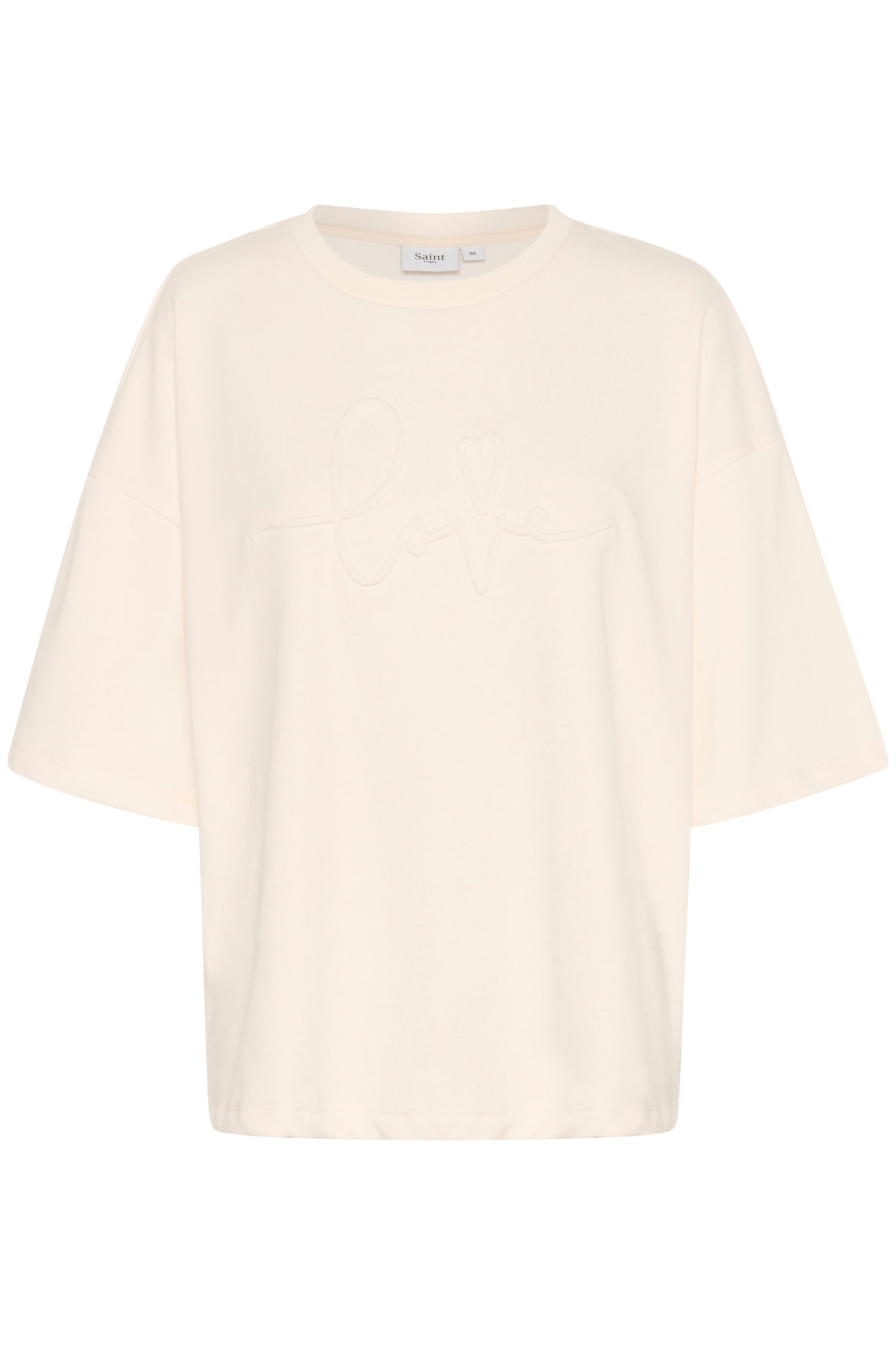 Saint Tropez Janeke Sweatshirt in White Ice