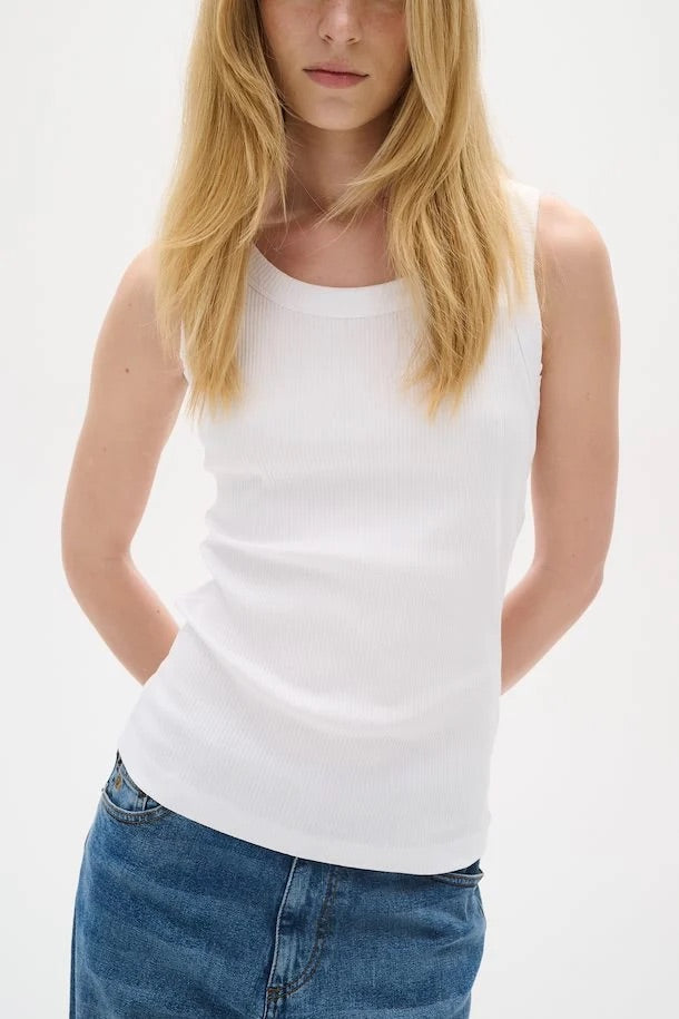 InWear Dagna IW Tank in Pure White