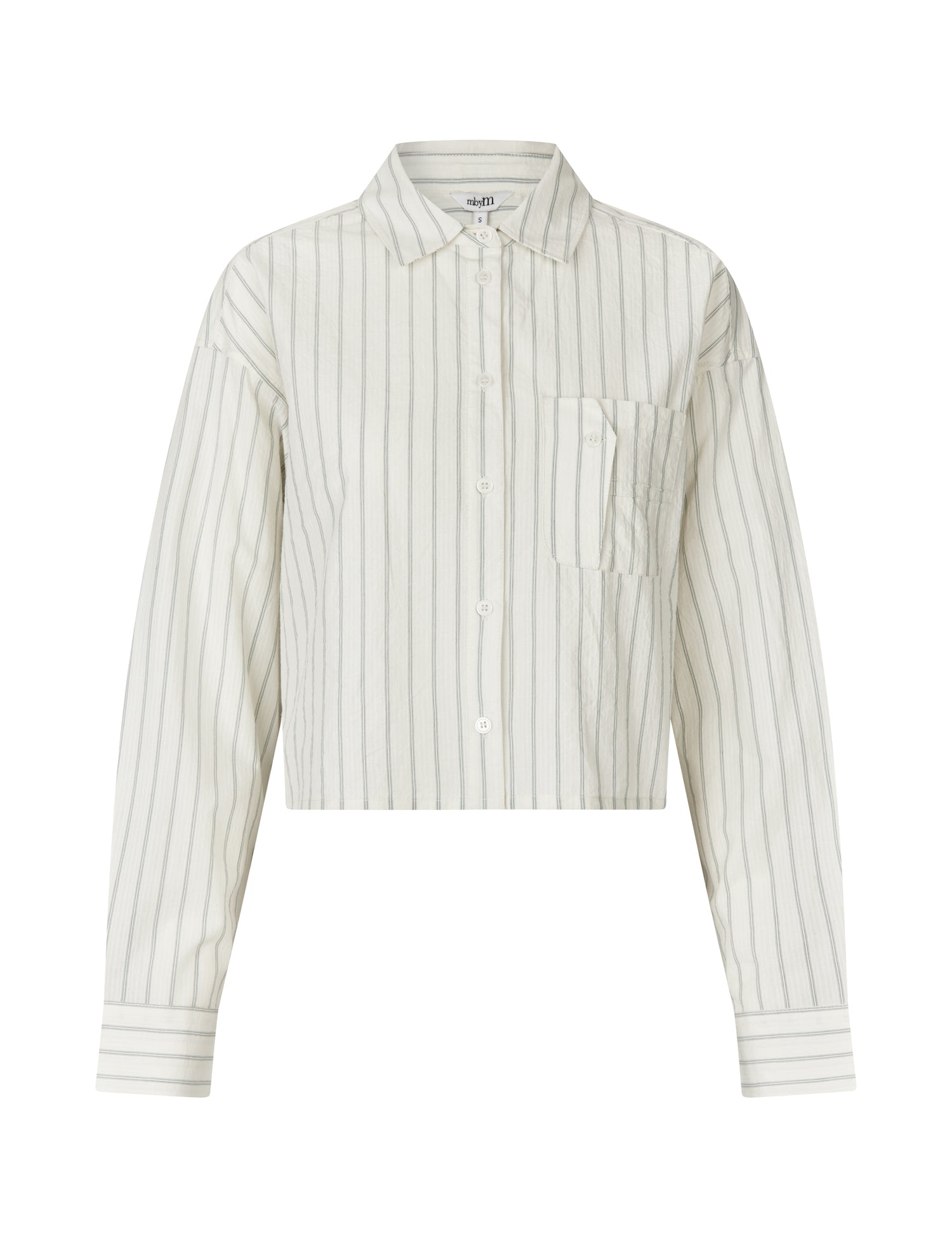 MbyM Emmelia Cotton Shirt in Placid Blue Stripe