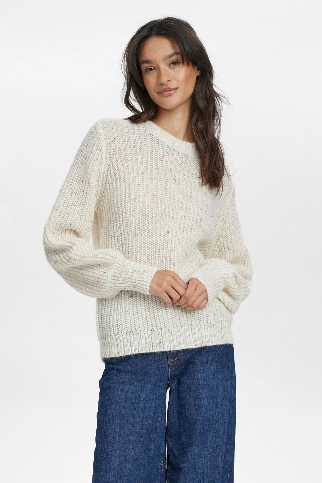 Numph Numilani Knit in Cloud Dancer