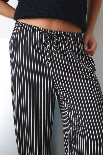 Samira Pant - Black stripe