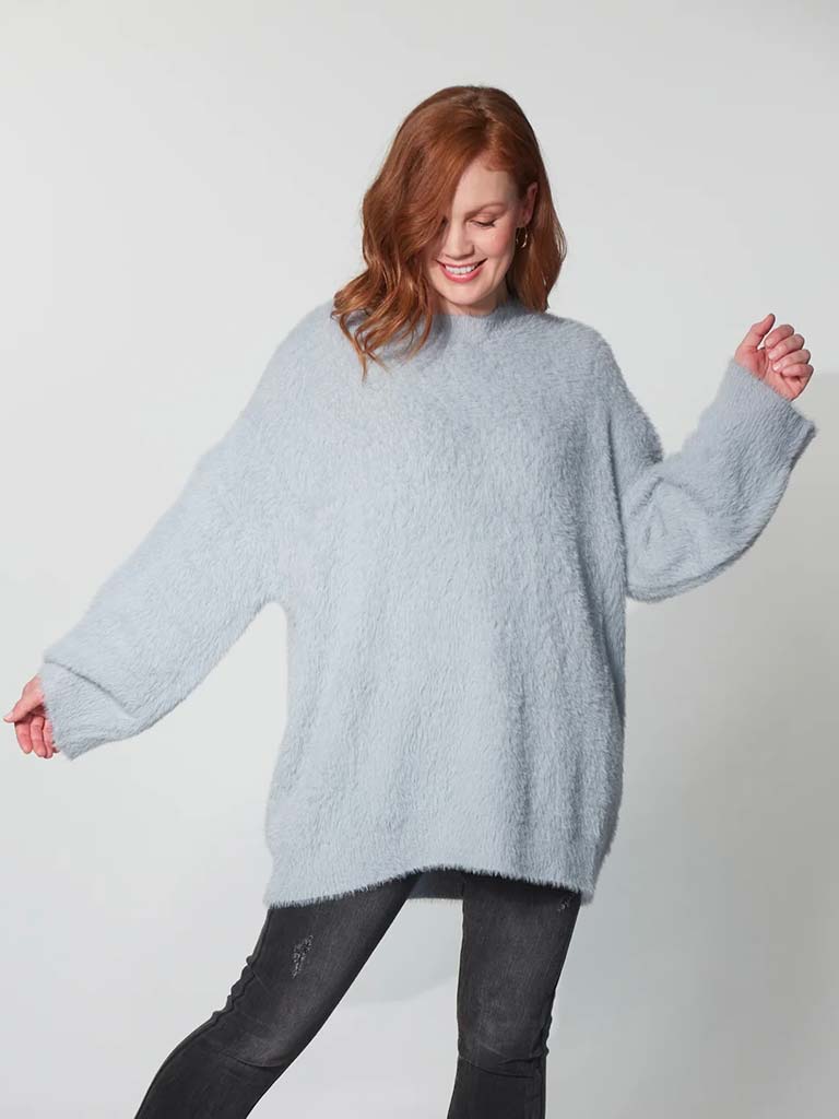 Eb&amp;ive Nord Jumper In Cloud (ONE SIZE)