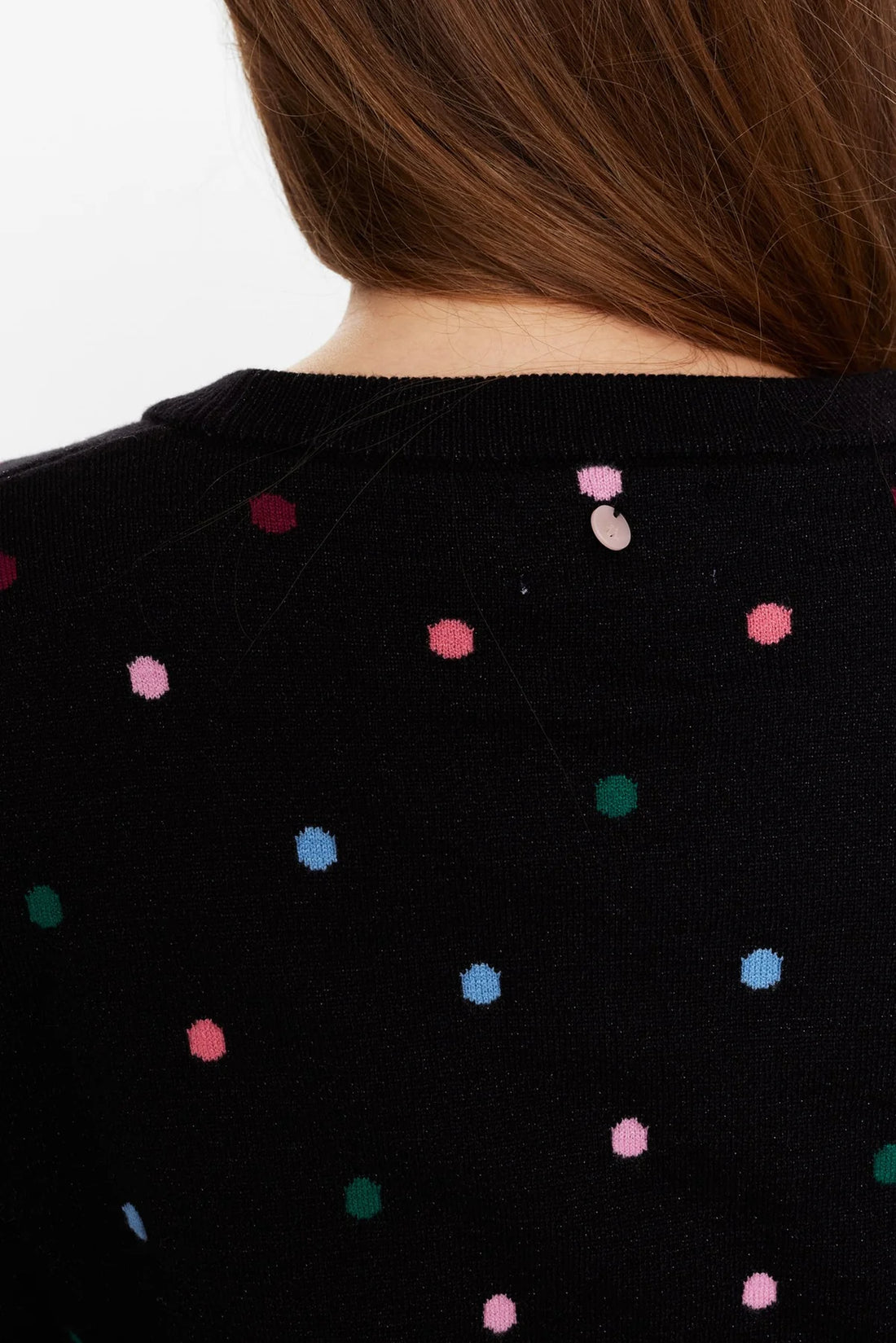 Numph Nuritva Pullover in Caviar Spots