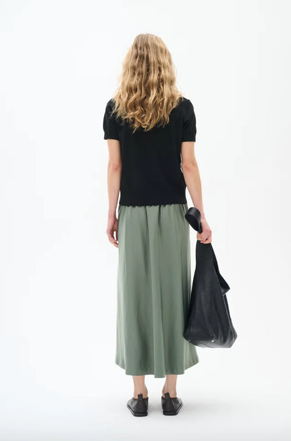 InWear Zilky Skirt in Agave Green