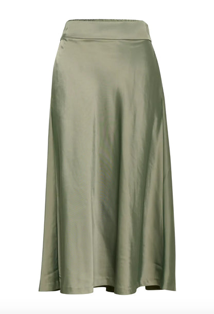 InWear Zilky Skirt in Agave Green