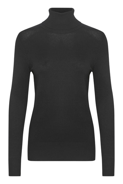 Saint Tropez Mila Rollneck Pullover Black