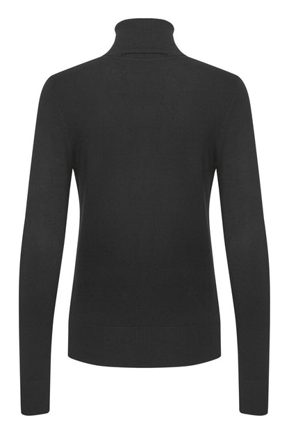 Saint Tropez Mila Rollneck Pullover Black