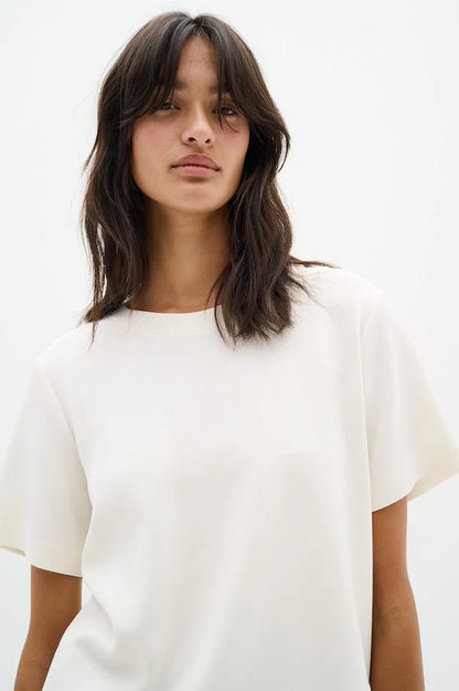 InWear Vincent Karmen T-shirt In Whisper White