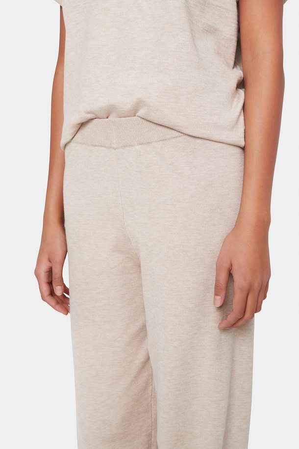 Saint Tropez Mila Knitted Trouser in Grey Morn