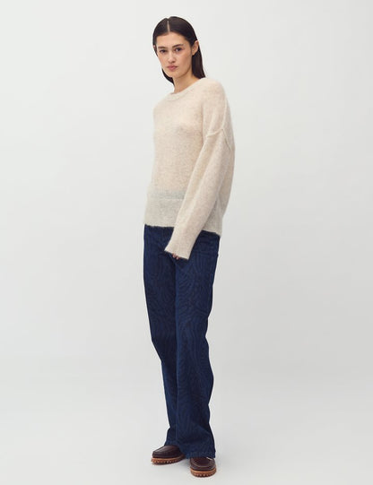 MbyM Monday Jumper in Oat Melange