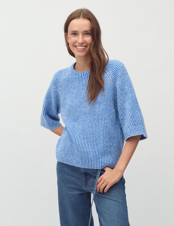 MbyM Hevelyn Jumper in Blue Sapphire Stripe