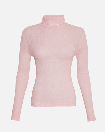 MSCH Lyric Rollneck Pullover in Fairy Tale Pink