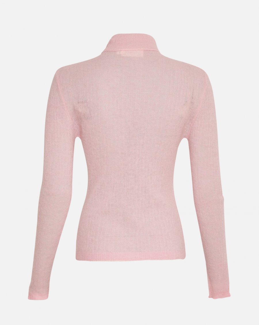 MSCH Lyric Rollneck Pullover in Fairy Tale Pink