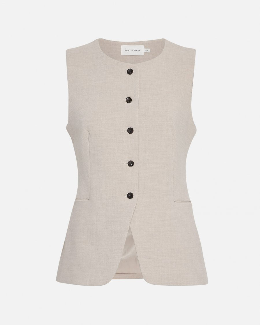 MSCH Mirabelle Michelle Vest Waistcoat In Peyote